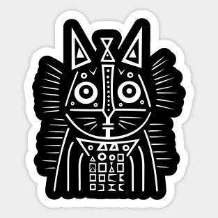 innocent cat Sticker